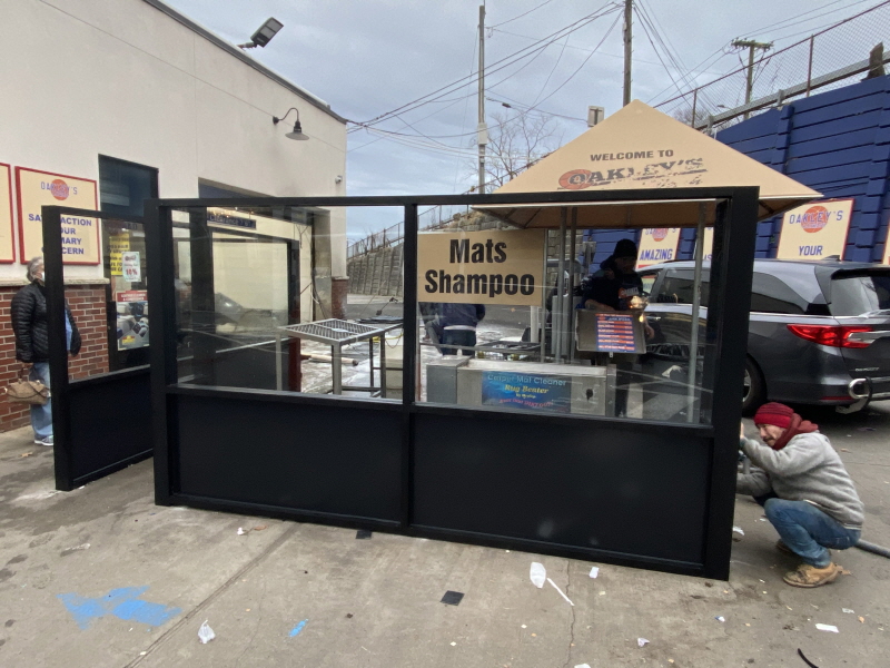 American car wash glass partitions (2)